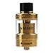 Produktbild Riccardo Ammit 25 RTA Clearomizer, Durchmesser 25 mm, GeekVape Verdampfer für e-Zigarette, Selbstwickler, gold