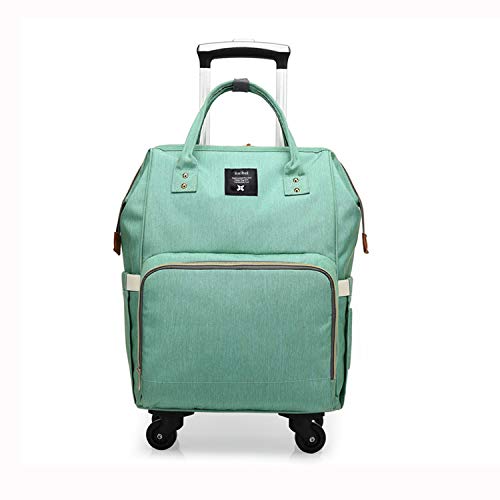 Preisvergleich Produktbild AIBAB Mama Rucksack Trolley Windel Ersatztasche Mode Schulter Mutter Rucksack Multifunktions Große Kapazität Wasserdichte Isolierung Aus Reisewindel Tasche
