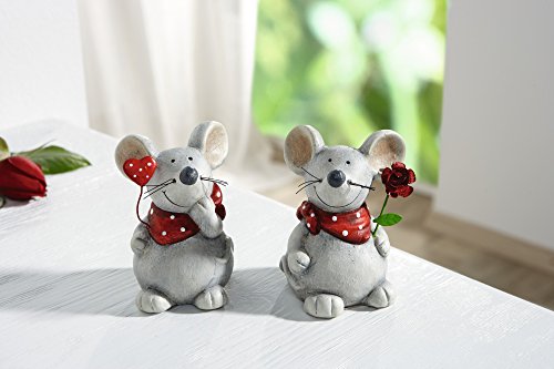 Deko-Maus „Geschenk“ im 2er Set - 3
