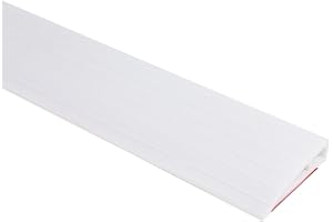 MENAYODA Rampa de umbral de puerta, portátil de gel de sílice, rampa para sillas de ruedas, autoadhesiva, antideslizante, para puertas, peldaños, escalones (estilo 2, blanco)