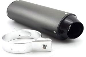 XLYZE Silencieux en alliage 38 mm pour 125 cc 140 cc 150 cc 160 cc CRF50 Pit Dirt Trail Moteur Bike Lifan YX Stomp SDG