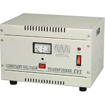 ONRR COLLECTIONS Constant Voltage Transformer CVT 500 VA (Light Grey)