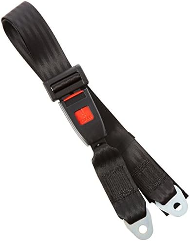 Securon 210C Static Lap Seat Belt, Black