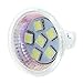 Produktbild Cikuso Cikuso (R) MR11 GU4 Rein Weiss 5050 SMD 6 LED Buero Strahler Leuchte Lampe Birne Energiesparendes Licht 12V