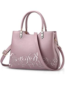 NICOLE&DORIS Elegant Stilvoll Damen Handtaschen Umhängetasche Tasche Crossbody Bag Henkeltaschen Schultertaschen PU