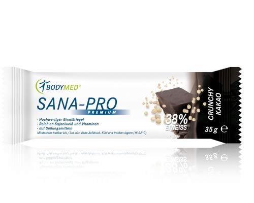 Preisvergleich Produktbild Bodymed SANA PRO Eiweißriegel Crunchy Kakao