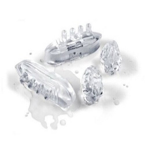 1Pcs Silikon Schimmel Ice Cube Mould Tray Chocolate Candy Freeze Party Titanic zufällige Glasfarbe - 3