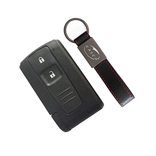 Guscio Chiave per Toyota - Cover Scocca 3 Tasti per Telecomando Toyota Prius 2004-2009 Corolla Verso Camry Keyless con Portachiavi KASER