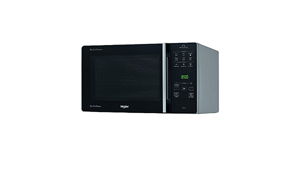 Whirlpool MCP 349/1 SL Piano di lavoro Microonde con grill 25L 800W Nero,  Argento forno a microonde : 222.6: Amazon.it: Casa e cucina