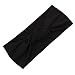 Baby Bow Hairband Koly Girls Photography Toddler Cute Kids Turban Knot Rabbit Headband Headwear (Black)
