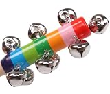 Hengsong Baby Holz Stick Shaker 10-Glocke Klingel Musikinstrument Spielzeug - 2