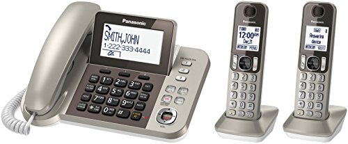 Panasonic KX-TGF352N Corded/Cordless 2 Handset Landline Telephone