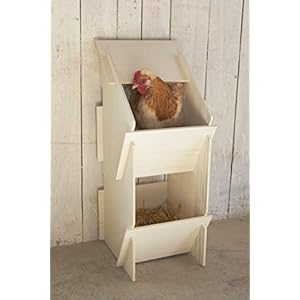 Kerbl 73005 - Nido per Gallina, in Legno, Non Montato, 30 x 35 x 83 cm