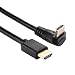 Produktbild HDMI Winkelkabel 90° Eckkabel / unterstützt 2K & 4K / Ethernetfähig / HDMI Stecker zu Stecker Adapterkabel / Länge: 50cm