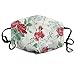 Produktbild Moiq-A Rose Pattern Face Mouth Masks Unisex Anti-Dust Flu Washable Reusable Mouth Mask Fashion Design