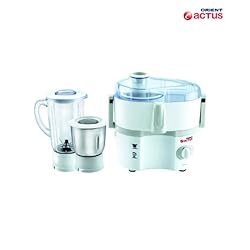 Orient Electric JM5003F 450 Watts Juicer Mixer Grinder with 2 Jars (White)