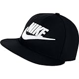 NIKE Herren Cap True Snapback, Black/White, One size,...