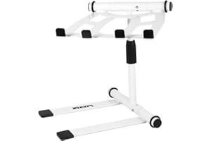 UDG ULTIMATE-DJ-GEAR.COM UDG Ultimate - Supporto regolabile in altezza per laptop, colore: Bianco