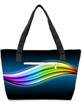 Snoogg , Damen Umhängetasche mehrfarbig mehrfarbig