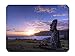 Produktbild BGLKCS Sunset on Easter islands - World- #14149 Mauspads Customized Rectangle Non-Slip Rubber Mousepad Gaming Mauspads 8.6x7.1 Inches