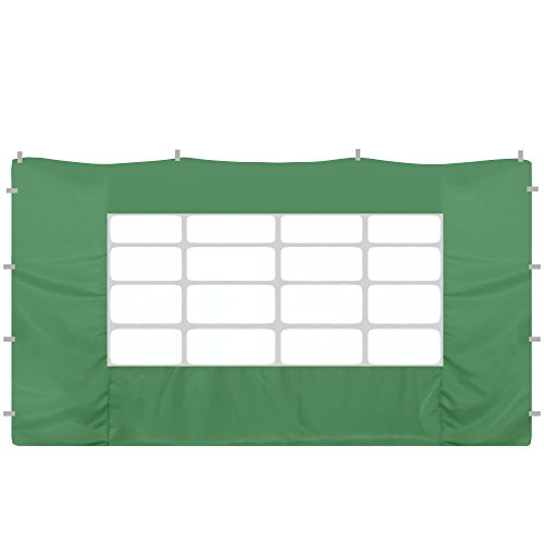 JAROLIFT Faltpavillon Seitenteil Fenster 295 x 195cm, grün