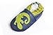 Carozoo Gecko Blue Soft Sole Leather Baby/Toddler/Kids Shoes 4-5Y