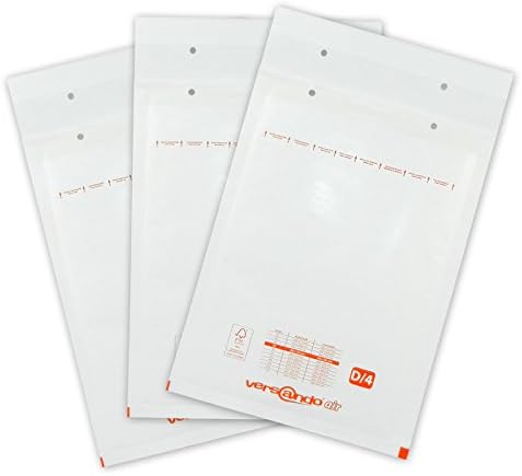 Versando LUPOWA 100 bubble lined padded envelopes  200 x 275mm Outside  - white