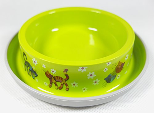 Preisvergleich Produktbild PeSoBo Fressnapf Trinknapf Katzennapf Napf Wassernapf Katze grün 210ml