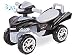 Produktbild toyz Kinder Rutschauto Mini Raptor Quad Kinderfahrzeug mit Sound Licht Silber