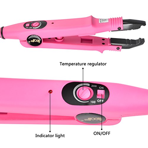 IDEALEBEN Profi Wärmezange Haar Extensions Iron für Haarverlängerung - 3