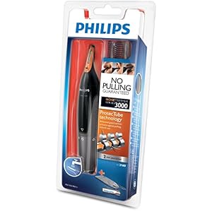 Philips Series 3000 Battery-Operated Nose, Ear & Eyebrow Trimmer - Showerproof & No Pulling Guaranteed - NT3160/10 - Image 4