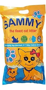 Sammy Super Clumping Natural Cat Litter - 5KG