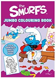 Alligator Products 2998/SUJC Smurfs Jumbo Colouring Book