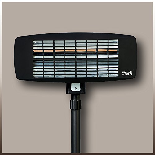 Einhell Infrarot Heizstrahler IHS 2000/1 (2000 Watt, 3 Leistungsstufen, Zugschalter, verstellbar bis 186 cm, geräuschlos) - 2