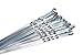 Produktbild Grill Spieße Schaschlikschpieße Schampur aus Edelstahl Grillspieß Fleischspieße Kebab Grillzubehör für Mangal Grillbesteck (30 Stück 60 cm)