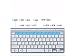 Produktbild AHIMITSU Bequeme Tastatur Ultradünne USB Wireless Ergonomic Soundless Tastatur (Schwarz) Junge Geschenk