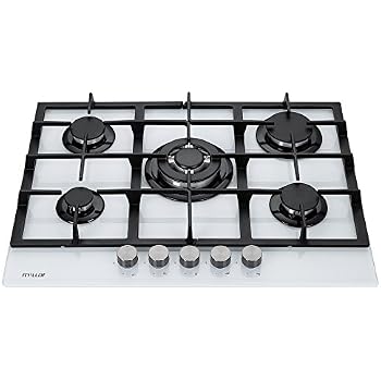 Kit De 5 Brûleurs Pour Table De Cuisson Gaz Hotpoint Ariston – En Fonte, Noir – Neuf