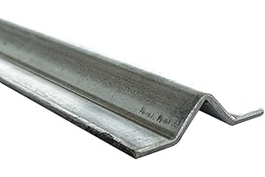 SCHARTEC Riel corredera para puerta corredera, suelo para ruedas de ranura en V, en diferentes longitudes, carril de suelo, para exteriores, perfil para puerta de patio, puerta de entrada (1 m)