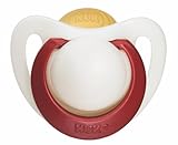 NUK Latex Beruhigungssauger (Schnuller) Genius, extra soft, naturgeformt, 1 Stück, Farbe nicht frei wählbar - 2