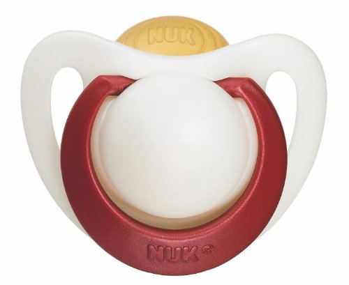 NUK Latex Beruhigungssauger (Schnuller) Genius, extra soft, naturgeformt, 1 Stück, Farbe nicht frei wählbar - 2