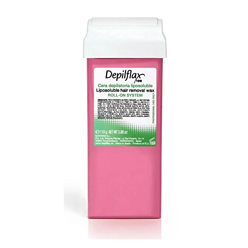 Cartucho Roll-on Cera Depilatoria Depilflax Rosa
