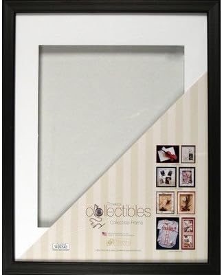 Collectible Shadow Box Display Case Color: Black, Size: 11" x 14" by Timeless Frames