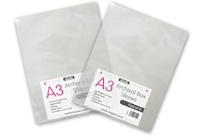 MAPAC A2 Archival Sleeves Acid Free Pack (10) (A2)