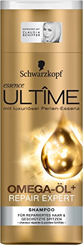 Schwarzkopf essence ULTÎME Omega Repair Shampoo, 3er Pack (3 x 250 ml)
