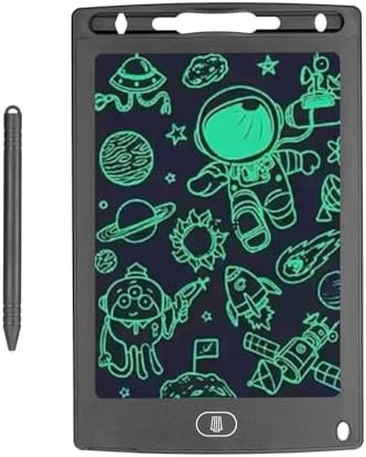 LCD Writing Tablet, 8.5 Inches Full Screen Erasable Drawing Pad for Kids Adults Electronic Doodle Board for School Home Office Use