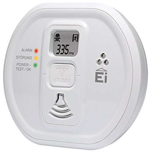Ei Electronics Ei208D 10-Jahres-Kohlenmonoxidwarnmelder, 1 Stück - 10