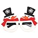 Produktbild happy event_Christmas Glasses Snowman Frame Happy New Year Kids Favors Xmas Gift Party Decor (C)