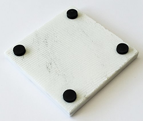 MARMOR- UNTERSETZER „PURO“ ca 10 x 10 cm. 4 STÜCK Marmorplatten. - 2