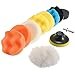 Produktbild GIlH 10pcs 3 Zoll 80mm Schwabbelpolsters Polierauflage Kit für Auto-Polierer mit M10 Gewinde