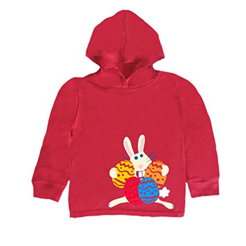 Inda-Bayi Baby-Toddler-Kids Cotton Hoodie T Shirt - Easter Bunny